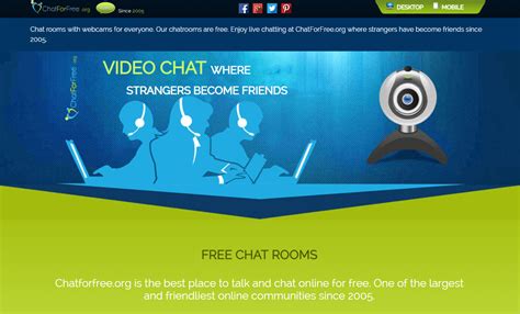 Free Video Chat Rooms – Best Free Random Chat with Strangers